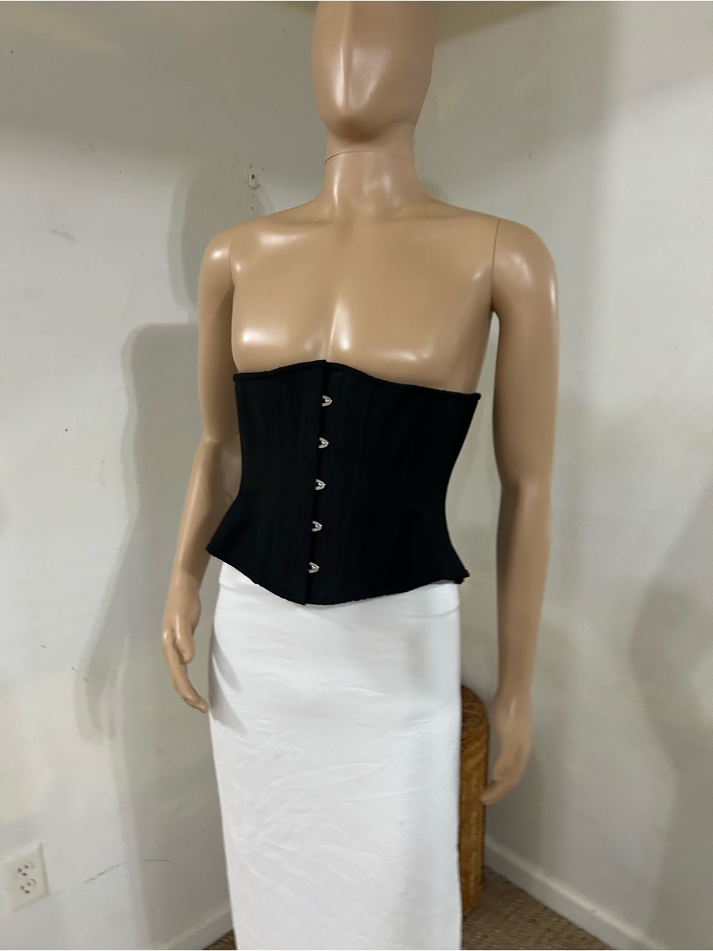 Black Underbust Corset Top